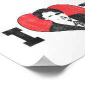 Iハートトリュドーワイド ポスター (角)