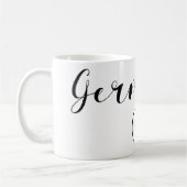 Iハートドイツ国旗 コーヒーマグカップ (左)