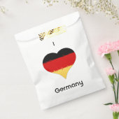 Iハートドイツ国旗 フェイバーバッグ (封をした状態)