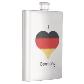 Iハートドイツ国旗 フラスク (右)