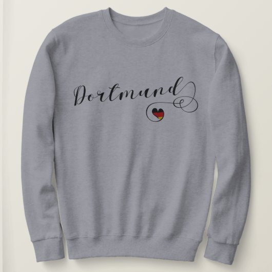 Iハートドルトムンド,ノースライン – ウェストファリア スウェットシャツ (デザイン正面)