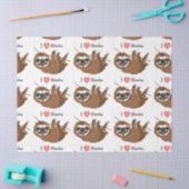 Iハートナマケモノ 薄葉紙 (クラフト)