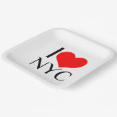 Iハートニューヨーク ペーパープレート (傾斜あり)