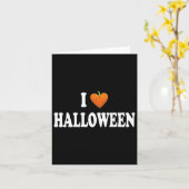 Iハートハロウィーンの衣装 カード (黄色い花)