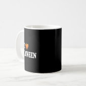 Iハートハロウィーンの衣装 コーヒーマグカップ (正面左)