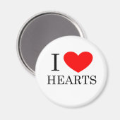 Iハートハート マグネット (正面/裏面)