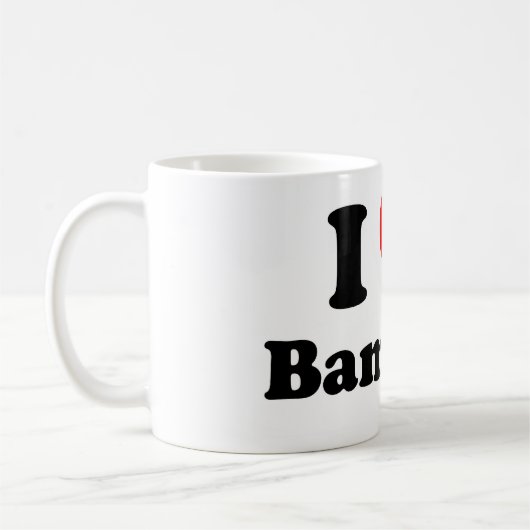 Iハートバンベルク コーヒーマグカップ (左)