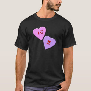 Iハートパイキャンディハート Tシャツ