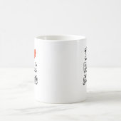 Iハートパロ・アルト コーヒーマグカップ (中央)