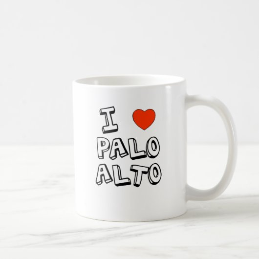 Iハートパロ・アルト コーヒーマグカップ (右)