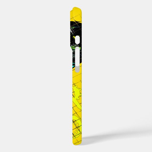 Iハートヒラリー・クリントン:グラフィティ表現アート Case-Mate iPhoneケース (裏面 / 左)