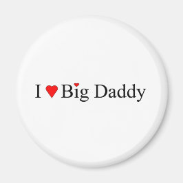 Iハートビッグダディ マグネット