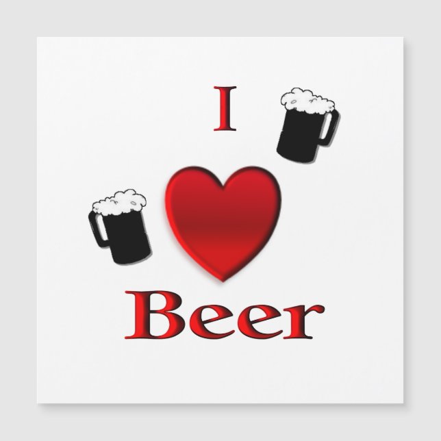 Iハートビールデザイン (正面)