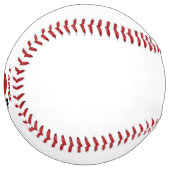 Iハートビールデザイン ソフトボール (正面左)