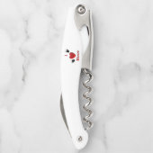 Iハートビールデザイン ソムリエナイフ (裏面)