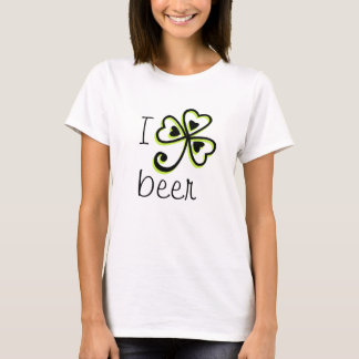 Iハートビール Tシャツ