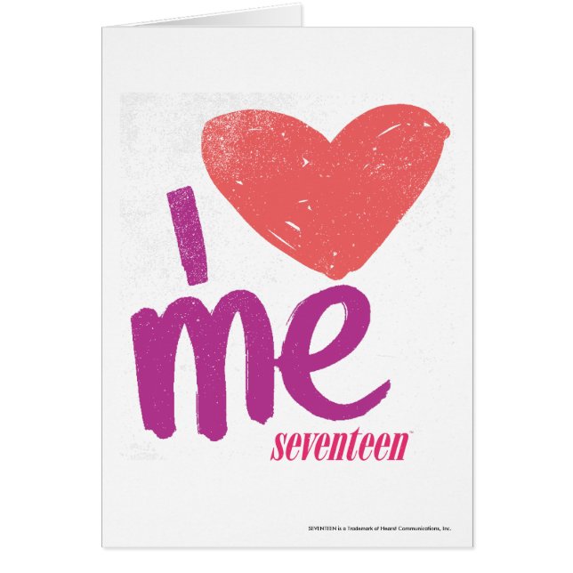 Iハートピンク私または紫色 (正面)