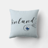 Iハートフィンランド国旗 クッション (裏面)
