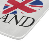 Iハートフラッグイングランドbk cbcnt カッティングボード (角)