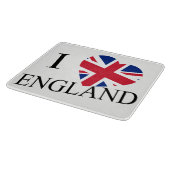 Iハートフラッグイングランドbk cbcnt カッティングボード (角)