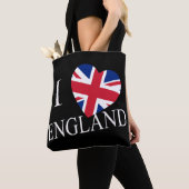 Iハートフラッグイングランドwt stcnt トートバッグ (クローズアップ)