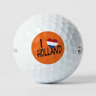 IハートフラッグHolland bk onまたはtmtp5 gbcnt ゴルフボール