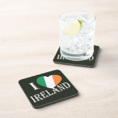 IハートフラッグIreland wt coastercnt コースター (右側)