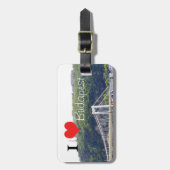 Iハートブダペスト ラゲッジタグ (正面縦)