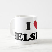 Iハートヘルシンキフィンランド コーヒーマグカップ (正面左)