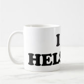 Iハートヘルシンキフィンランド コーヒーマグカップ (左)