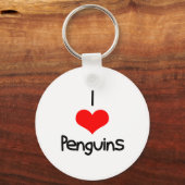 Iハートペンギン キーホルダー (正面)