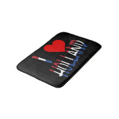 Iハートホランドオーバーレイbk bmcnt バスマット (アングル)