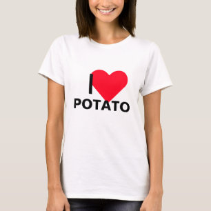 Iハートポテト Tシャツ