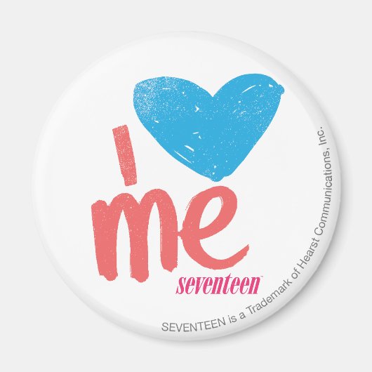 Iハートマイアクア/ピンク マグネット (正面)