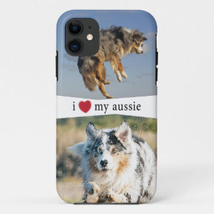 Iハートマイオージーオーストラリアシェパード iPhone 11 ケース