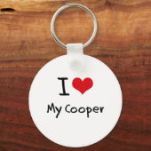 Iハートマイクーパー キーホルダー (正面)