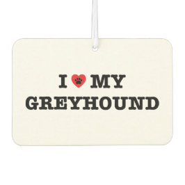 Iハートマイグレイハウンドカーエアフレッシュナー カーエアーフレッシュナー