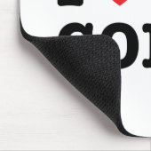 Iハートマイコーギマウスパッド マウスパッド (コーナー)