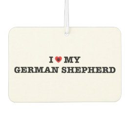 Iハートマイジャーマンシェパードカーエアーフレッシュナー カーエアーフレッシュナー