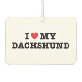 Iハートマイダッシュンドカーエアーフレッシュナー カーエアーフレッシュナー (裏面)