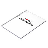 Iハートマイチワフアノート ノートブック (左側)