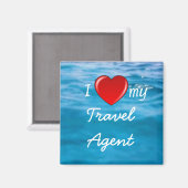 Iハートマイトラベルエージェント磁石 マグネット (正面/裏面)
