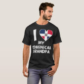 Iハートマイドミニカギーク文化 Tシャツ (正面フル)