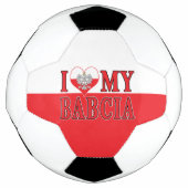 Iハートマイバブシア サッカーボール (正面)