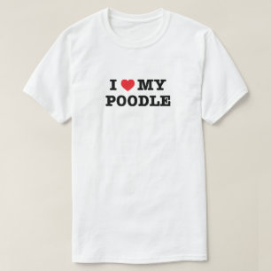 IハートマイプードルTシャツ Tシャツ