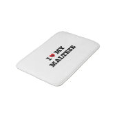 Iハートマイマルチーズ バスマット (アングル)