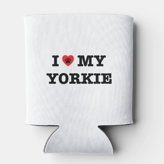 Iハートマイヨークシャーテリアクーラーボックス 缶クーラー (裏面)