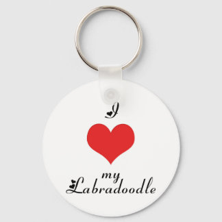 Iハートマイラブラドールキーチェーン キーホルダー