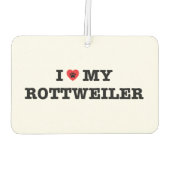 Iハートマイロットワイラーカーエアフレッシュナー カーエアーフレッシュナー (裏面)