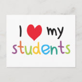 Iハートマイ生徒達先生ラブ ポストカード (正面)